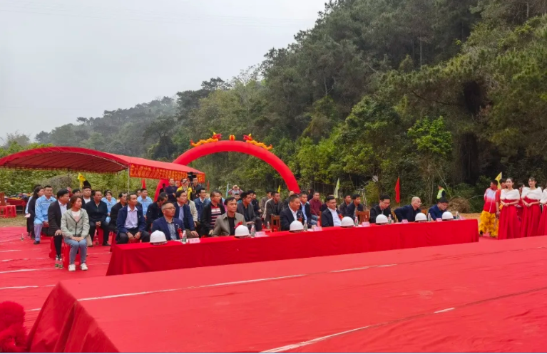 开工大吉｜热烈庆祝宏大爆破工程集团德庆泰盛项目开工仪式圆满成功！